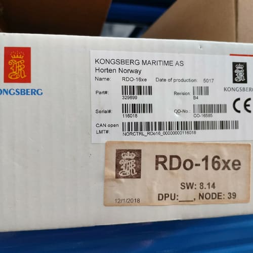 询价KONGSBERG RDO- 16 xe康士伯模块全新现--议价商品