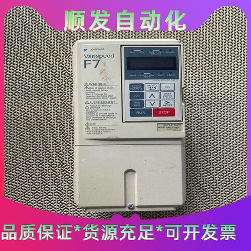 安川F7变频器CIMR-F7B40P7，二手拆机，实物拍摄，--议价商品