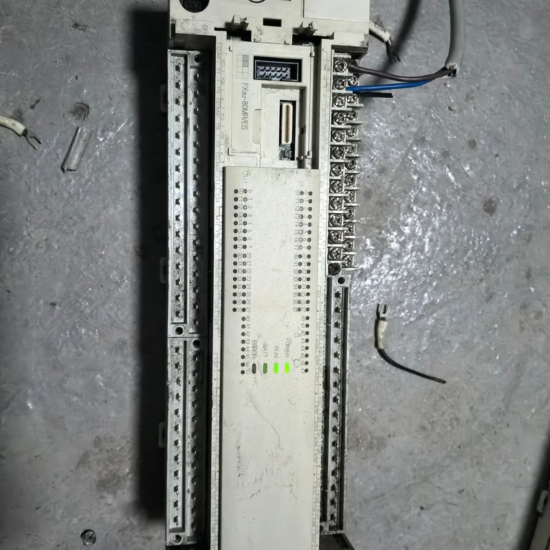 三菱PLC FX3U-80MT/ES-A，拆机件，原装正品，--议价商品
