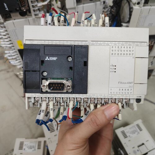三菱PLC FX3GA-40MT，二手拆机，功能包好，成色如--议价商品