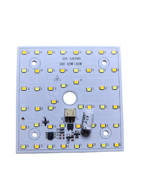 LED220V免驱动客厅配件钻石灯三色变光欧式灯臂光源餐吊灯底盘