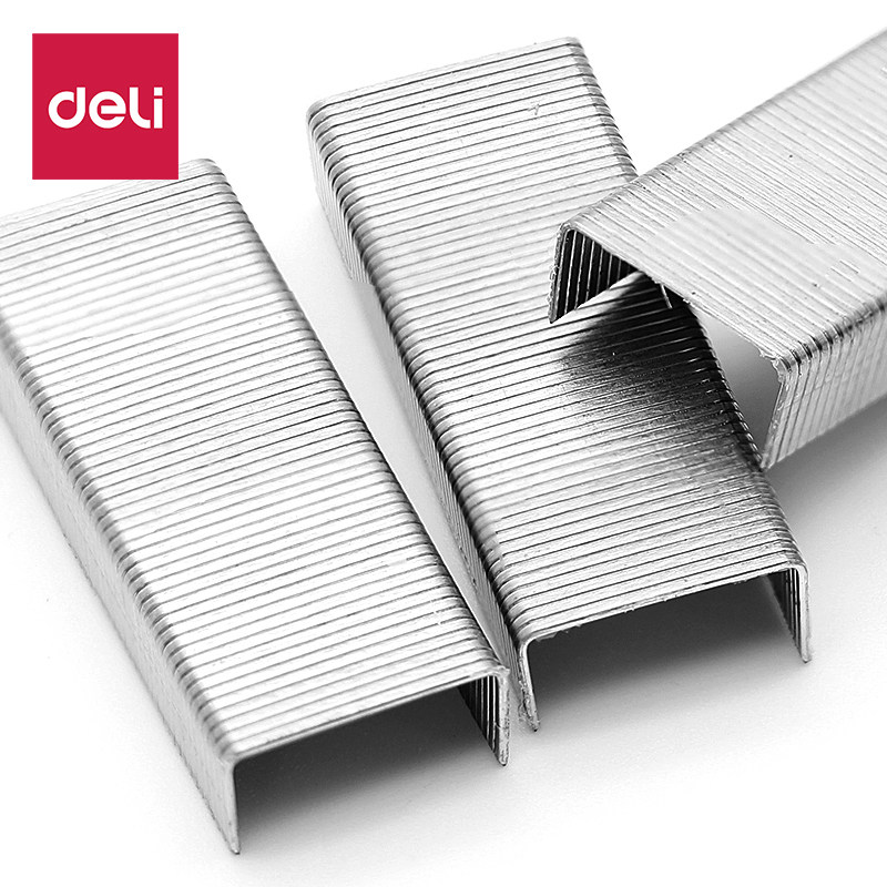 DELI 0010 스테이플 소형 스테이플러 10  바인딩 스테이플러 스테이플러 특수 1000 개|상자 10 상자 바인딩 스테이플러 소형 스테이플러 특수 노동 절약