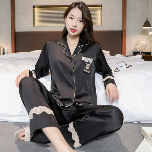 春夏季女士高级感冰丝绸