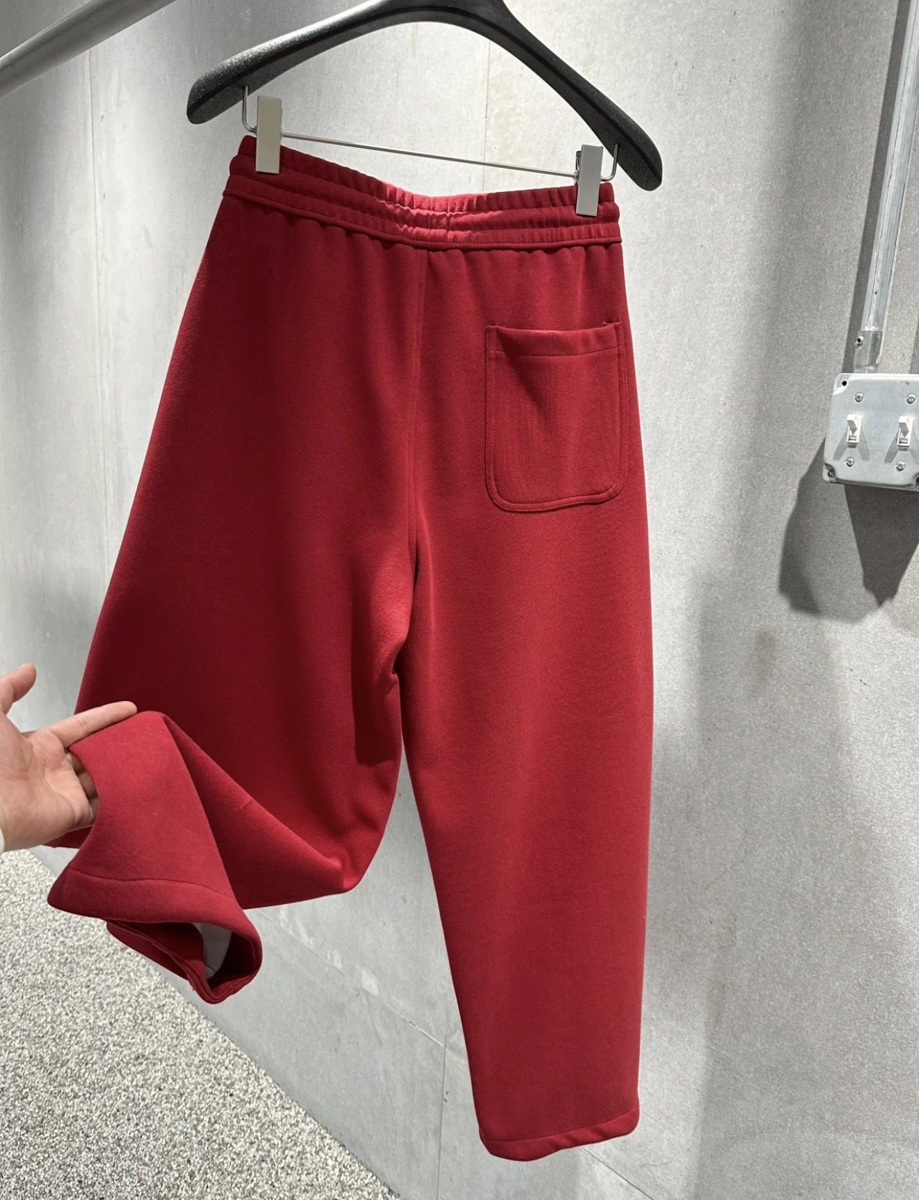 实体2026春季新款时尚潮流弯刀卫裤男女抽绳潮牌宽松休闲阔腿长裤