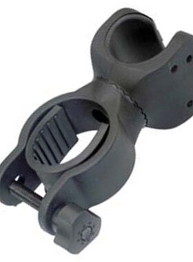 360度旋转单车前灯架 山地自行车手电筒万能夹 强光手电支架U型夹