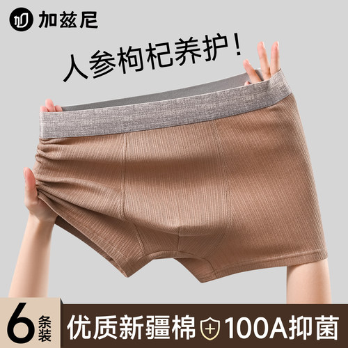 男士纯棉内裤秋冬款男式四角短裤