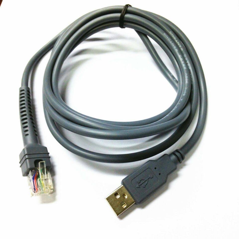 扫描枪数据线连接线Symbol讯宝LS2208