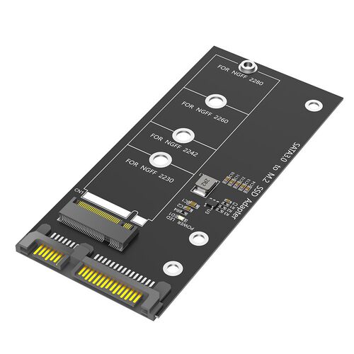 M.2转SATA3.0转接卡 M2 NGFF SSD固态硬盘转SATA接口转换卡转接头