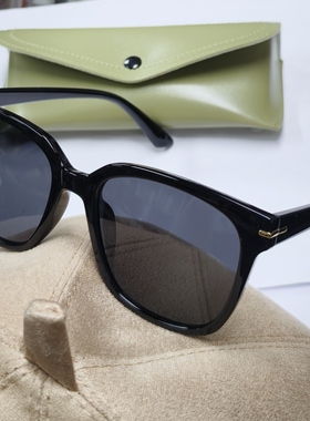 新款韩系方大框太阳眼镜潮时尚男女网红偏光墨镜显脸小近视墨镜