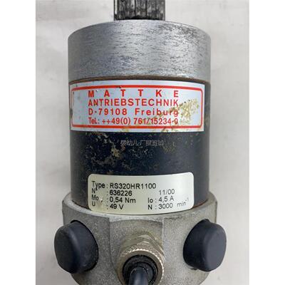 询价PARKER伺服电机RS320