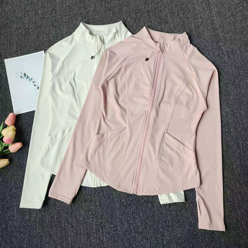 瑜伽服外套女透气速干修身显瘦