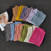 跑步健身长裤 运动裤 女高腰提臀蜜桃臀弹力紧身裤 无尴尬线瑜伽裤