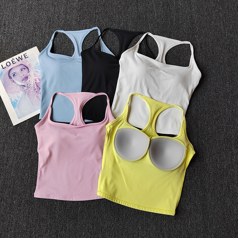 固定不跑杯瑜伽内衣女跑步防震遮副乳工字美背外穿运动服上衣背心,运动服/休闲服装,运动背心,淘宝优惠券,粉丝福利购,淘宝优惠卷