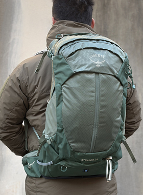 OSPREY小鹰包STRATOS云层24户外34L登山包男款旅游徒步运动双肩包