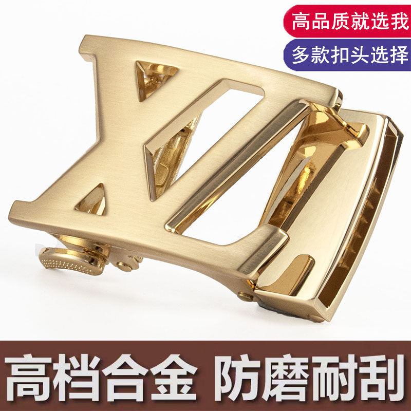 皮带扣头腰带皮带扣男扣头腰带扣合金裤带扣单独高档男士自动扣潮