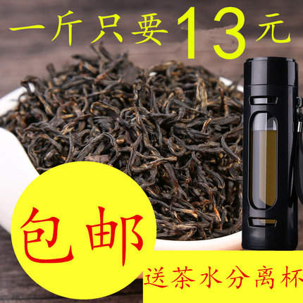 试喝茶叶500g 新茶正山小种红茶浓香型袋装武夷山茶叶买2送杯
