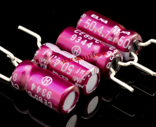 ELNA依娜红袍铜脚老款 发烧音频耦合电解电容50V4.7UF