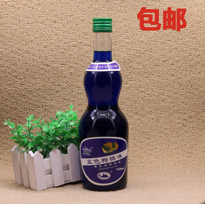 安然蓝柑柑橘味香蜜730ml瓶装果露糖浆鸡尾酒咖啡安然蓝柑香蜜