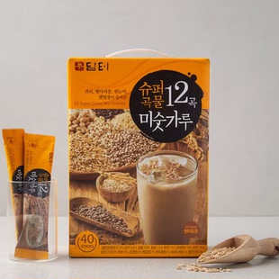 韩国进口丹特12谷谷物粉混合谷物粉速溶冲泡饮品