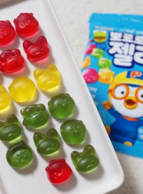 韩国进口PALDO宝露露混合水果味软糖QQ糖Q弹果味糖橡皮糖小零食