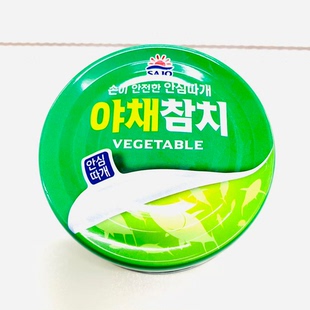 韩国原装进口思潮蔬菜金枪鱼罐头饭团用金枪鱼罐头即食鱼吞拿鱼