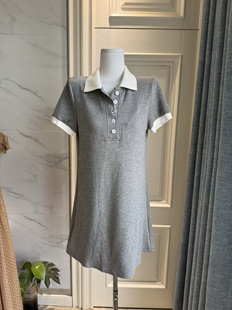 Read Nameless/灰色polo裙品牌进口棉