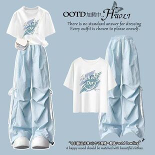 夏日ootd柠檬海盐穿搭正肩白色polo衫 多巴胺上衣 t恤女夏2025新款