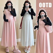 气质辣妈外穿设计感背心裙防嗮开衫 孕妇装 法式 新款 2025夏季