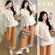 薄款 新款 套装 休闲直筒九分裤 上衣 孕妇装 显瘦娃娃衫 2025夏季
