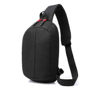 小包礼品可印logo 大容量胸包骑行小垮包休闲单肩包时尚 新款 男式