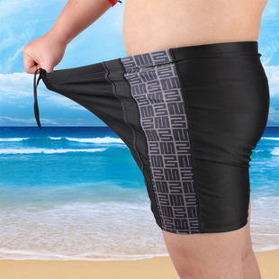 大号成人五分宽松速干游泳裤 泳裤 胖子泳裤 加肥加大男士 男 男款