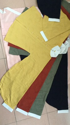 明制立领琵琶袖提花棉特价汉服