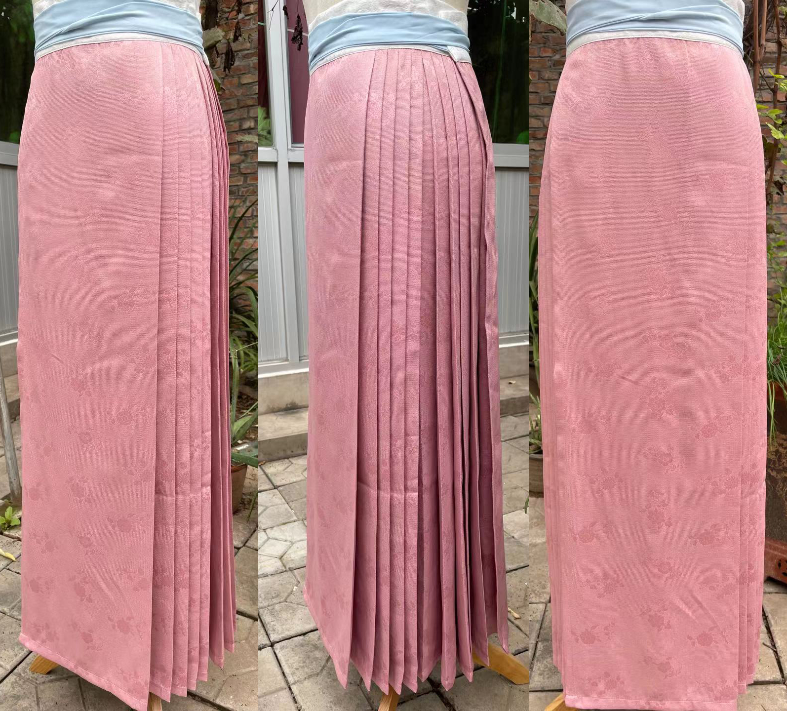 裳裳者秋冬暗纹提花现货传统汉服