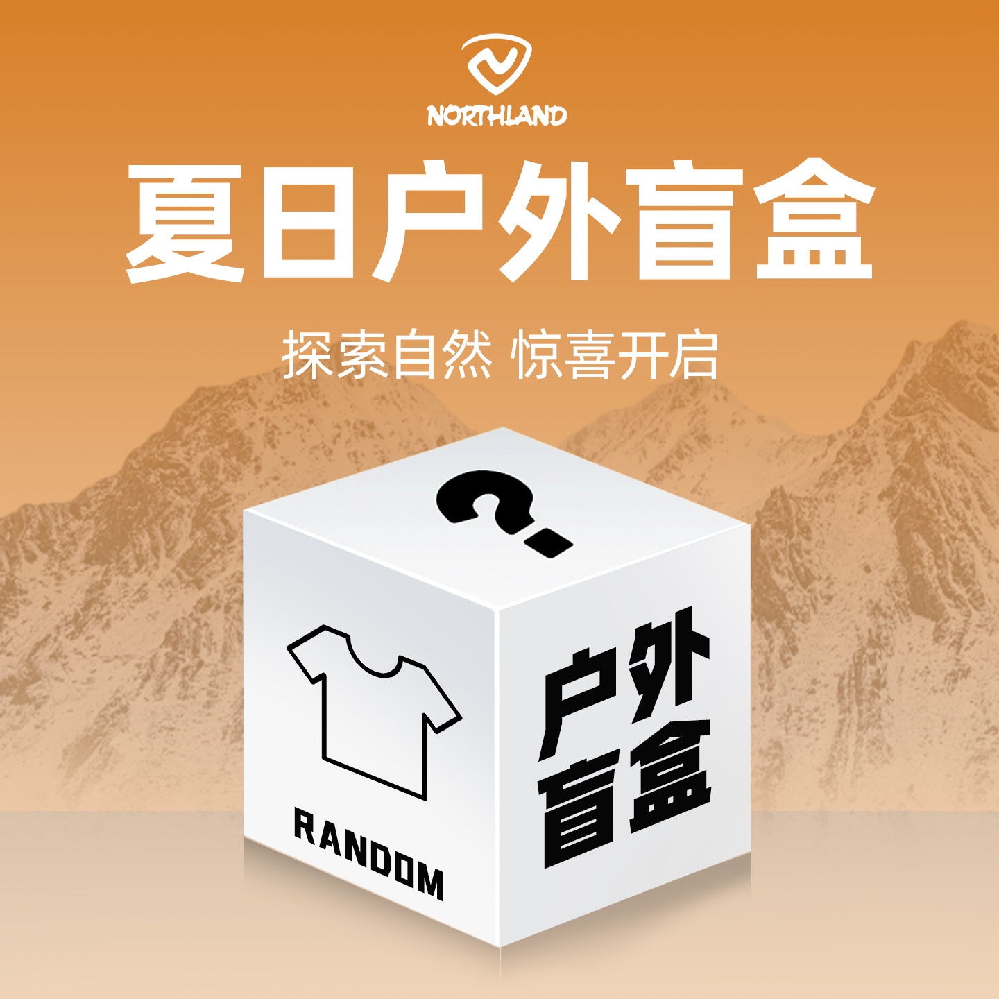 诺诗兰限量T恤短裤防晒衣惊喜盲盒不叠加店铺活动不指定 介意慎拍