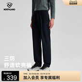 三防舒适防泼水户外徒步登山长裤 新款 男士 NORTHLAND诺诗兰软壳裤
