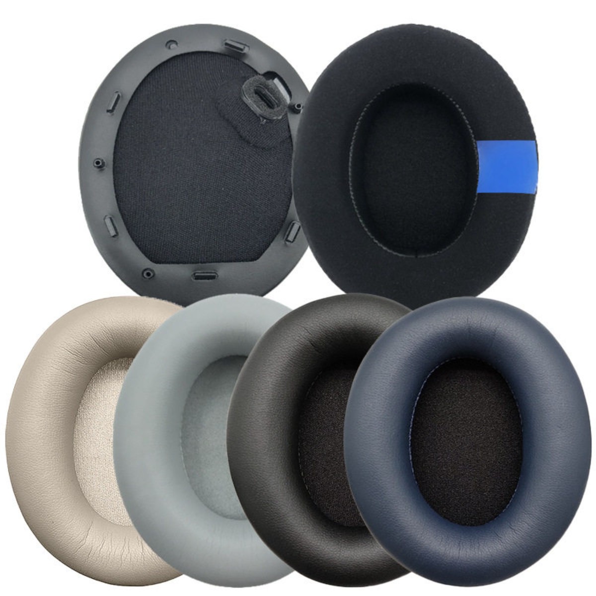 适用SONY索尼 WH-1000XM4 耳机套 海绵套 耳套 耳棉垫包 耳罩配件图片