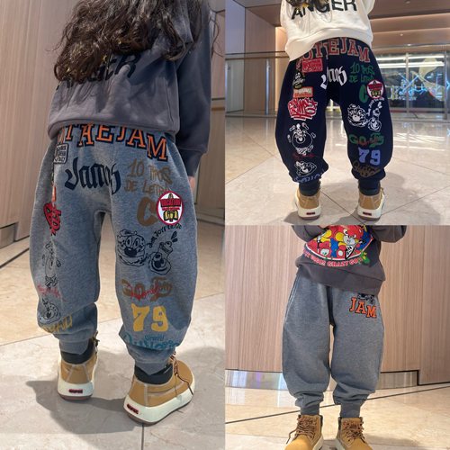 休闲裤男女宝宝宽松PP裤