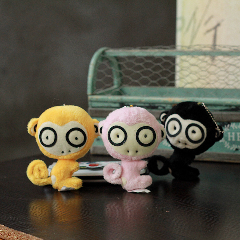 猴子挂件呆萌可爱毛绒玩具