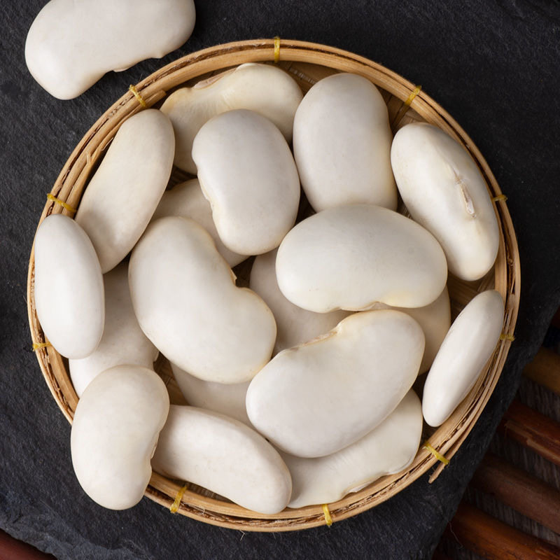 大白芸豆东北农家特产大白豆干货五谷杂粮新货云豆