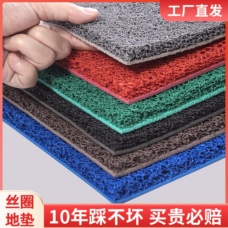 絲圈地墊門口進(jìn)門入戶門耐臟室外防滑商用公司迎賓地毯定制LOGO