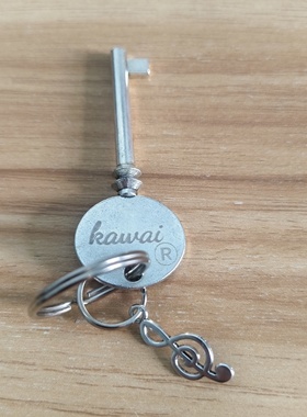KAWAI卡瓦依钢琴钥匙小字母kawai立式钢琴琴盖锁钥匙精致挂件饰品