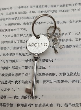 APOLLO阿波罗立式钢琴钥匙钥匙带音符挂坠也适合立式钢琴开锁用