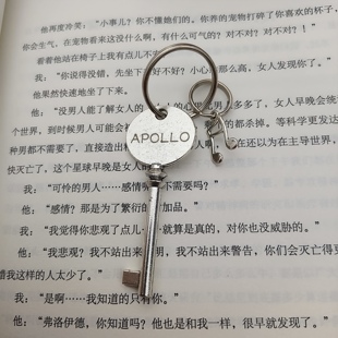 APOLLO阿波罗立式钢琴钥匙钥匙带音符挂坠也适合立式钢琴开锁用