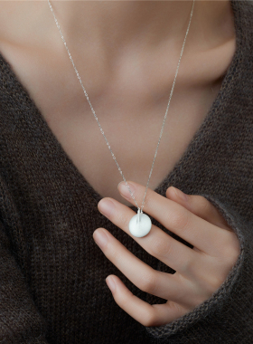 梵灵原创小众设计S925纯银毛衣链