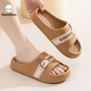 流氓兔拖鞋女士夏季2025新款高级感室内洗澡厚底外穿凉拖鞋男