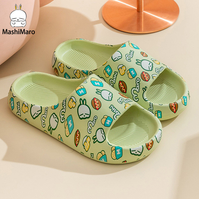 流氓兔拖鞋女夏季家居室内高颜值防滑外穿厚底情侣卡通凉拖鞋男士