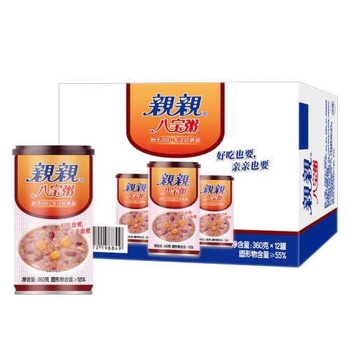 亲亲银耳无糖桂圆红枣八宝粥
