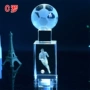 Crystal Football Messi C Ronaldo Mô hình lưu niệm DIY Custom Creative Valentine Day Gift Boyfriend Gift Gift - Bóng đá bộ quần áo bóng đá adidas