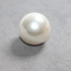 40 мм с жемчужиной имитацией отверстия (рисовый белый)