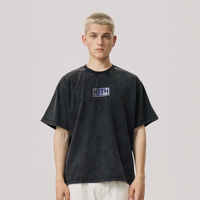 KITHBOX拼色汽车联名短袖